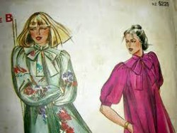 3455 BUTTERICK 70S LOOSE FIT DRESS, TUNIC, PANTS 1970s PATTERN SIZE A 8-12